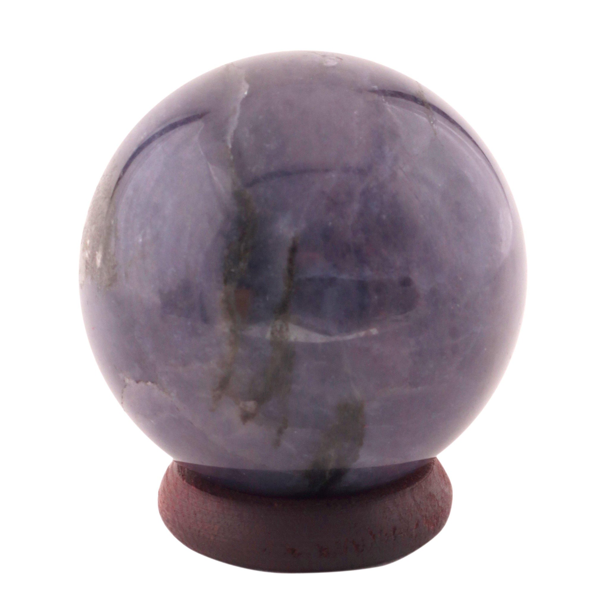 Order Iolite Crystal Stone Sphere online in USA & UK | Healing Crystals ...